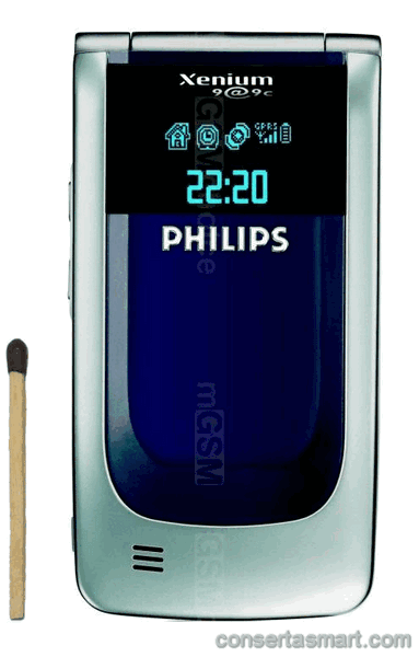 Touchscreen defekt Philips Xenium 9@9c