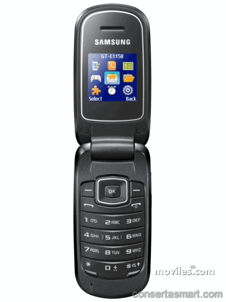 Touchscreen defekt Samsung E1150