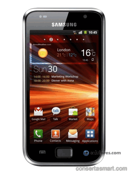 Touchscreen defekt Samsung Galaxy S Plus