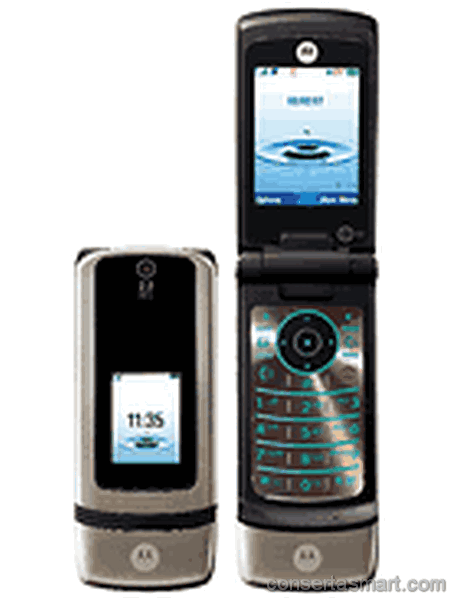 aparelho lento Motorola KRZR K3