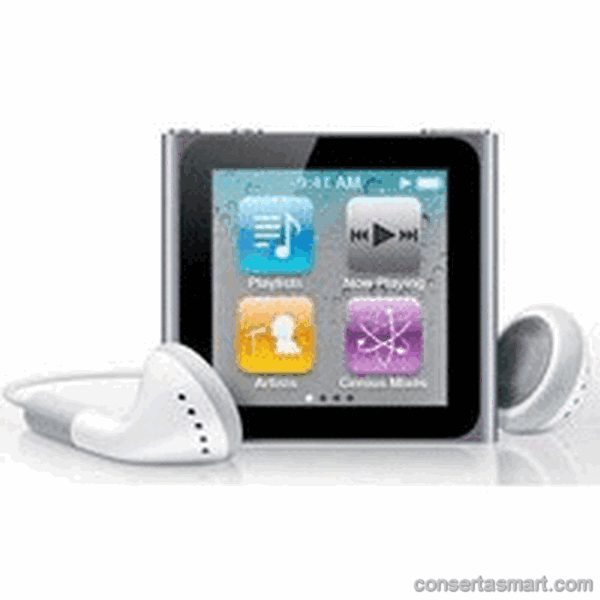 botão ruim emperrado APPLE IPOD NANO 6G