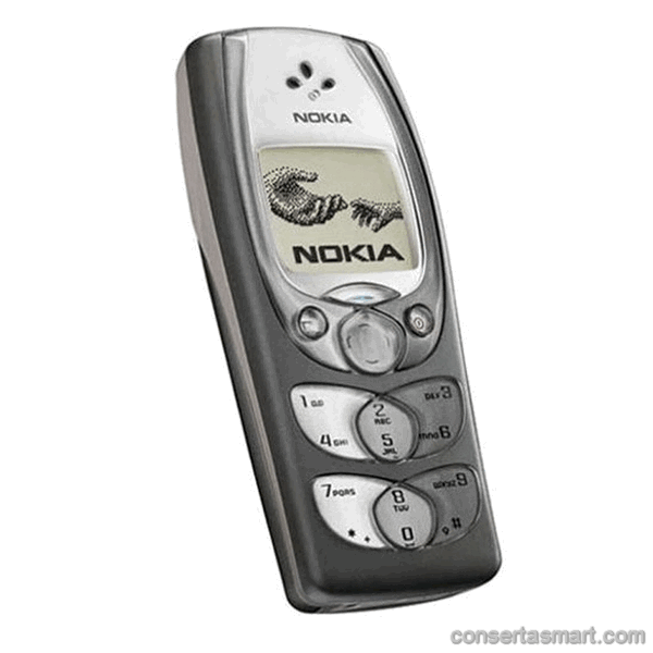 botão ruim emperrado Nokia 2300