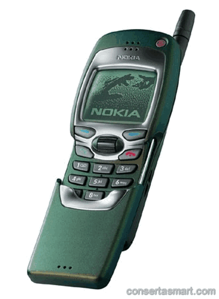 botão ruim emperrado Nokia 7110