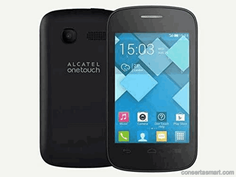 câmera não funciona Alcatel 4015A