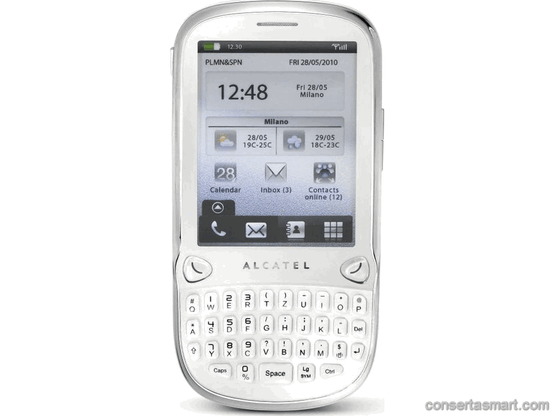 câmera não funciona Alcatel OT 807D