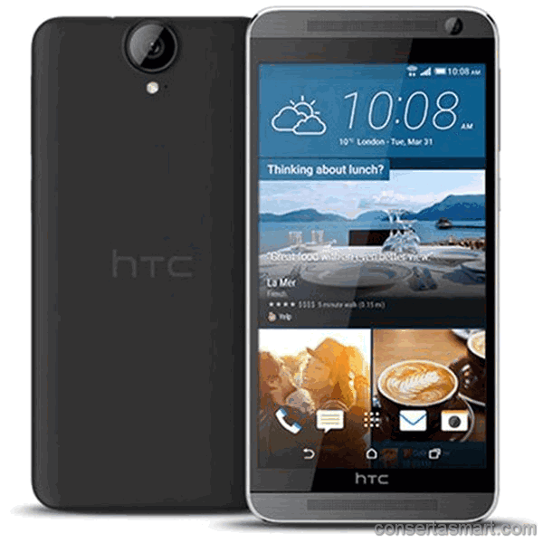 câmera não funciona HTC One E9