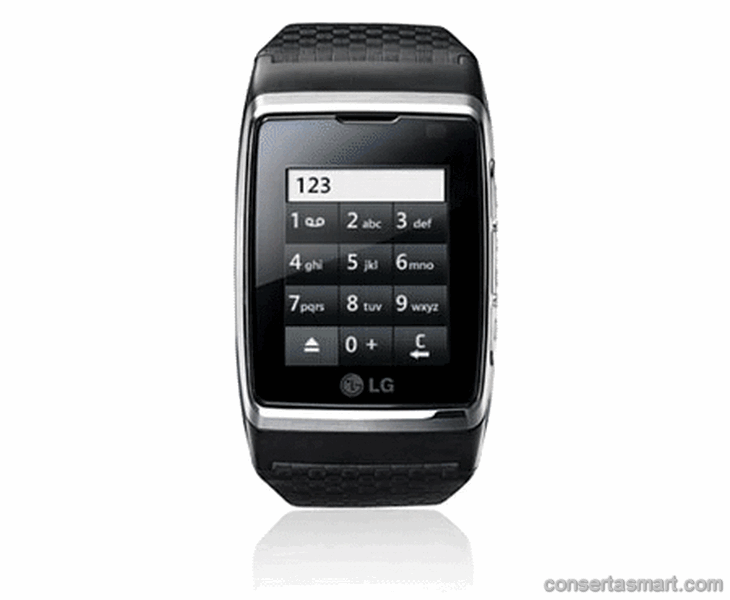 câmera não funciona LG GD910 3G Touch Watch Phone