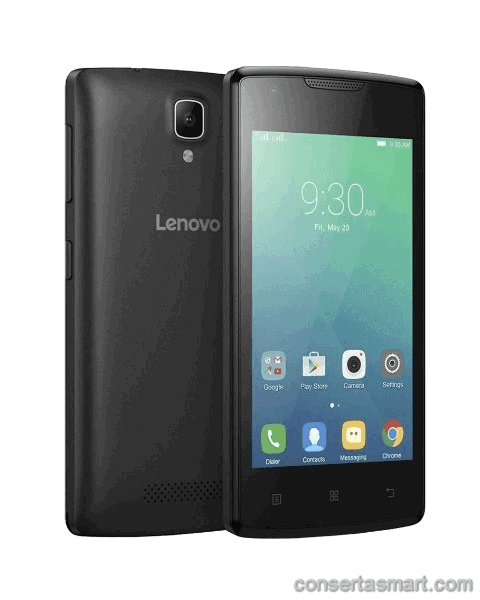 câmera não funciona Lenovo A1000m