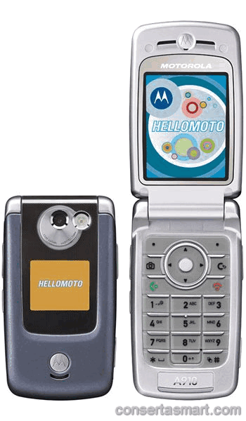 câmera não funciona Motorola A910