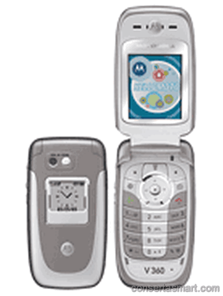 câmera não funciona Motorola V360