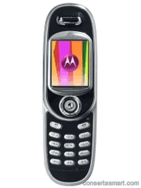 câmera não funciona Motorola V80