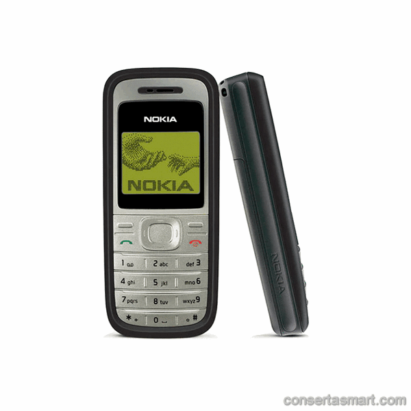 câmera não funciona Nokia 1200