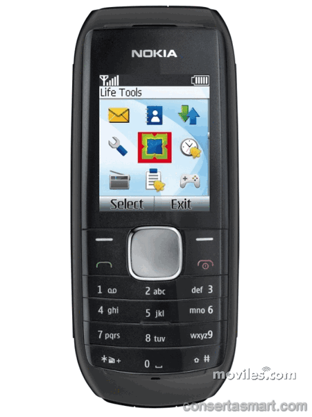 câmera não funciona Nokia 1800