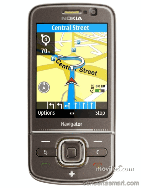 câmera não funciona Nokia 6710 Navigator