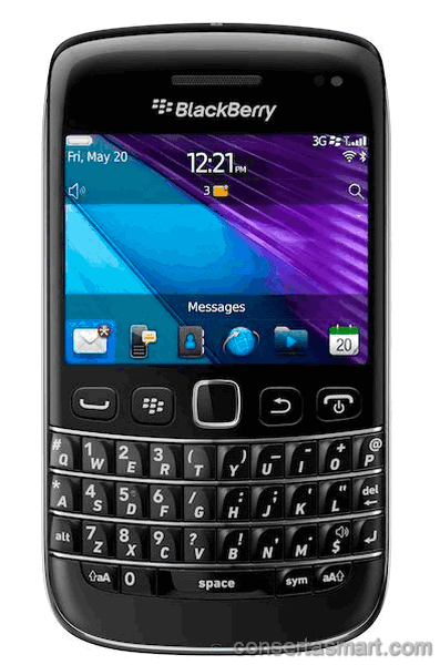 câmera não funciona RIM BlackBerry Bold 9790