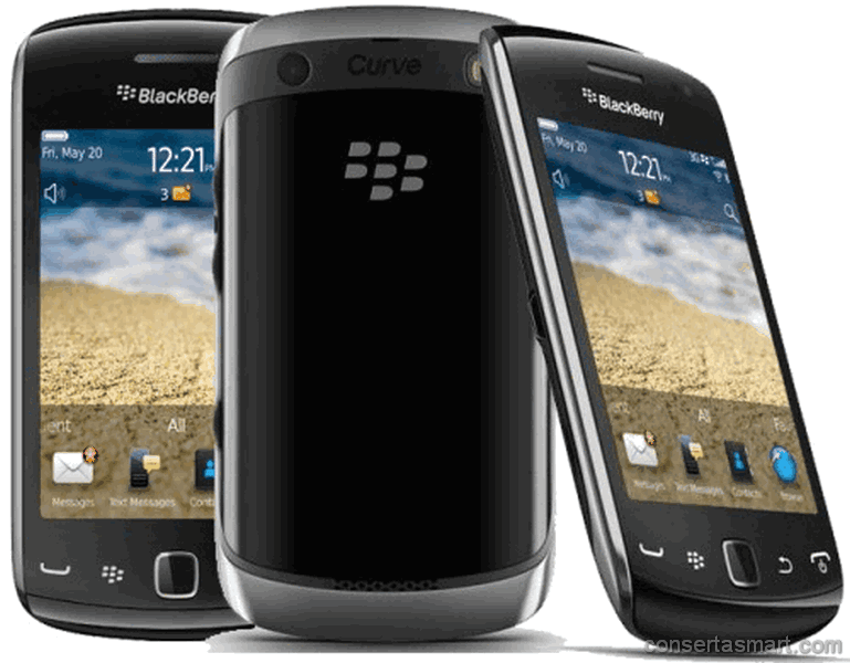 dispositivo no enciende RIM BlackBerry Curve 9380