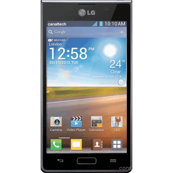 la caméra ne fonctionne pas LG Optimus 7