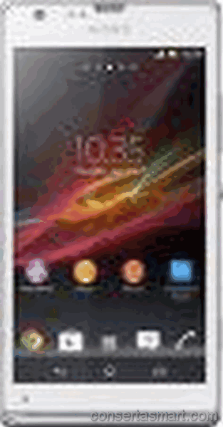 lcd não aparece imagem ou está quebrado SONY XPERIA SP