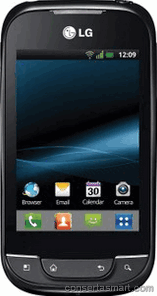 molhou LG P690 Optimus Net