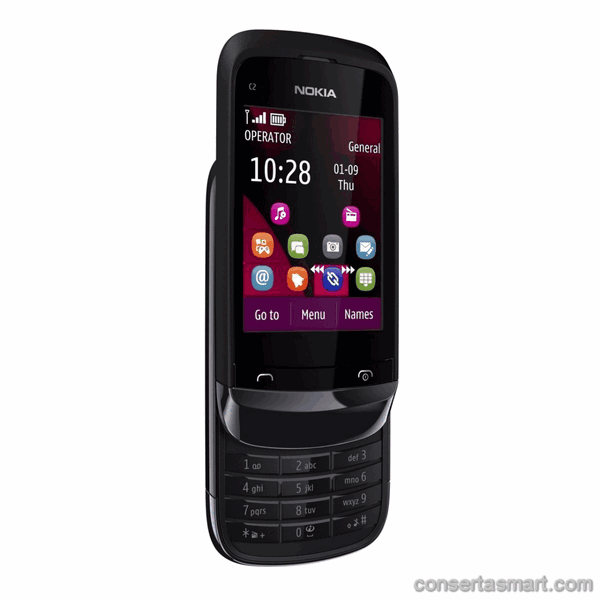 não conecta wifi Nokia C2-02