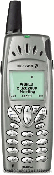 não liga Ericsson R 520