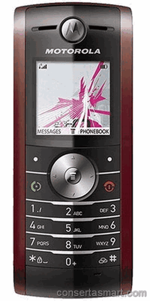 não liga Motorola W208