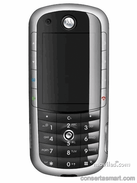 não sai som Motorola E1120