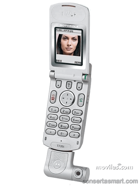 não sai som Motorola T720i