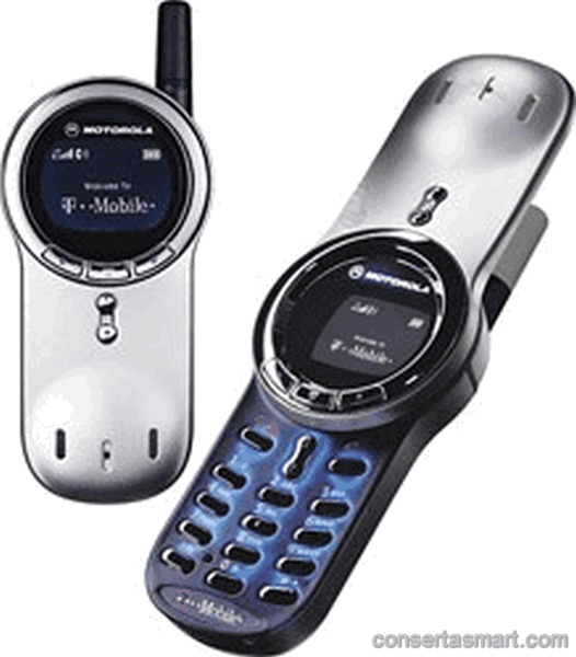 não sai som Motorola V70