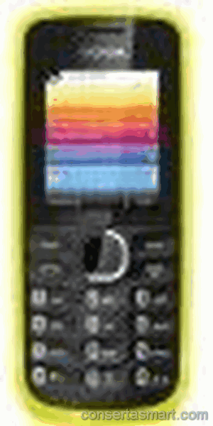 não sai som Nokia 110