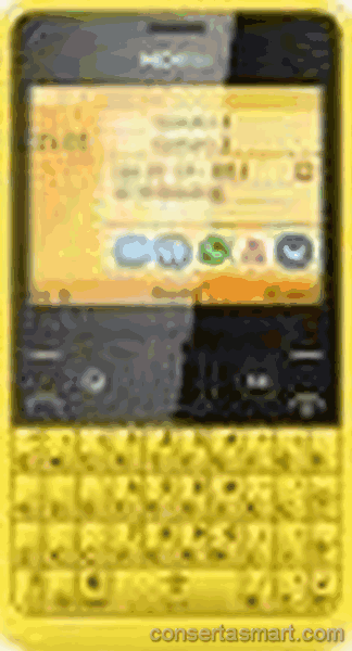 não sai som Nokia Asha 210