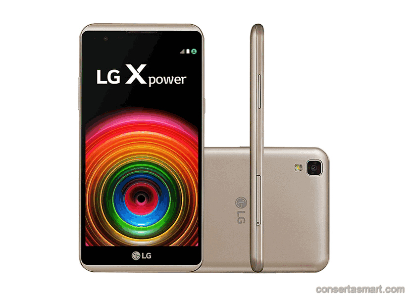 problema em aplicativo erros de software LG X POWER