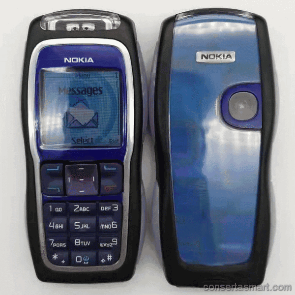 problema em aplicativo erros de software Nokia 3220