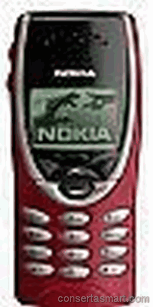 problema em aplicativo erros de software Nokia 8210