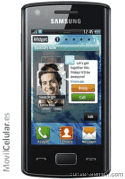 problema em aplicativo erros de software Samsung S5780 Wave 578