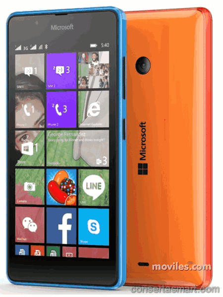 problemas no alto falante Microsoft Lumia 540 Dual SIM