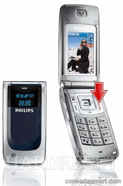 problemas no alto falante Philips 650