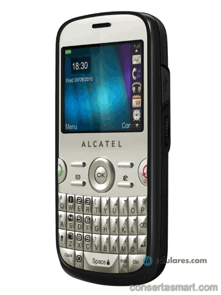 problemas no microfone Alcatel OT 799