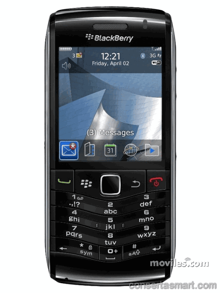 problemas no microfone BlackBerry Pearl 3G 9105