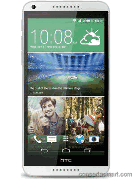 problemas no microfone HTC Desire 816G