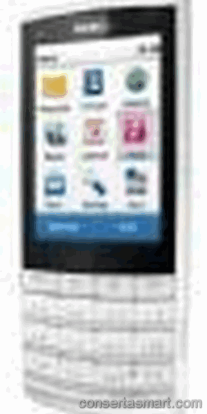 problemas no microfone Nokia X3-02 Touch and Type