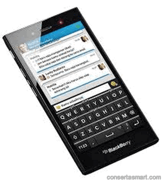 problemas no microfone RIM BlackBerry Z3