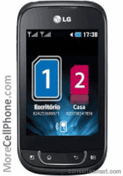 reiniciando LG Optimus Net Dual P698