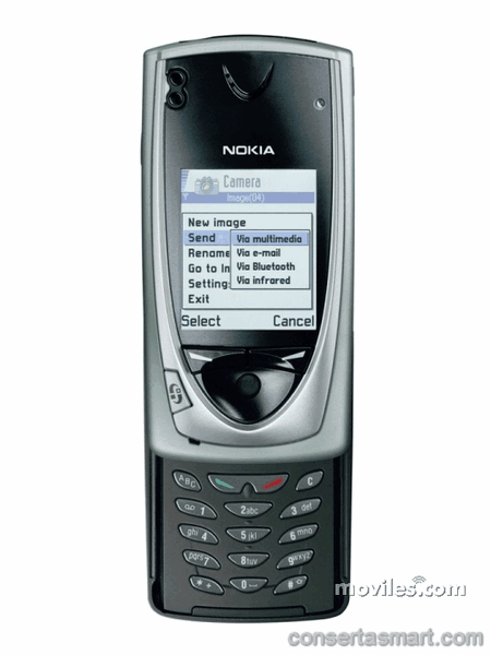 reiniciando Nokia 7650