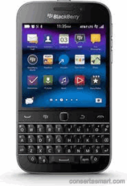 reiniciando RIM BlackBerry Classic