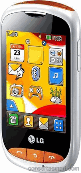 solda fria LG T310 Bubble