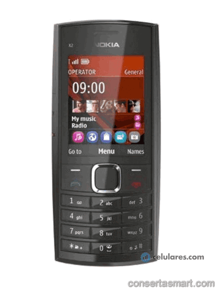 solda fria Nokia X2-05