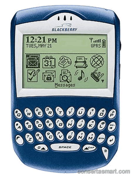 solda fria RIM Blackberry 7210