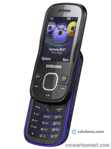 solda fria Samsung M2520 Beat Techno