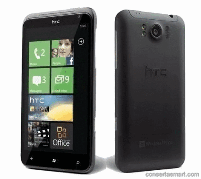 tela quebrada HTC Ultimate